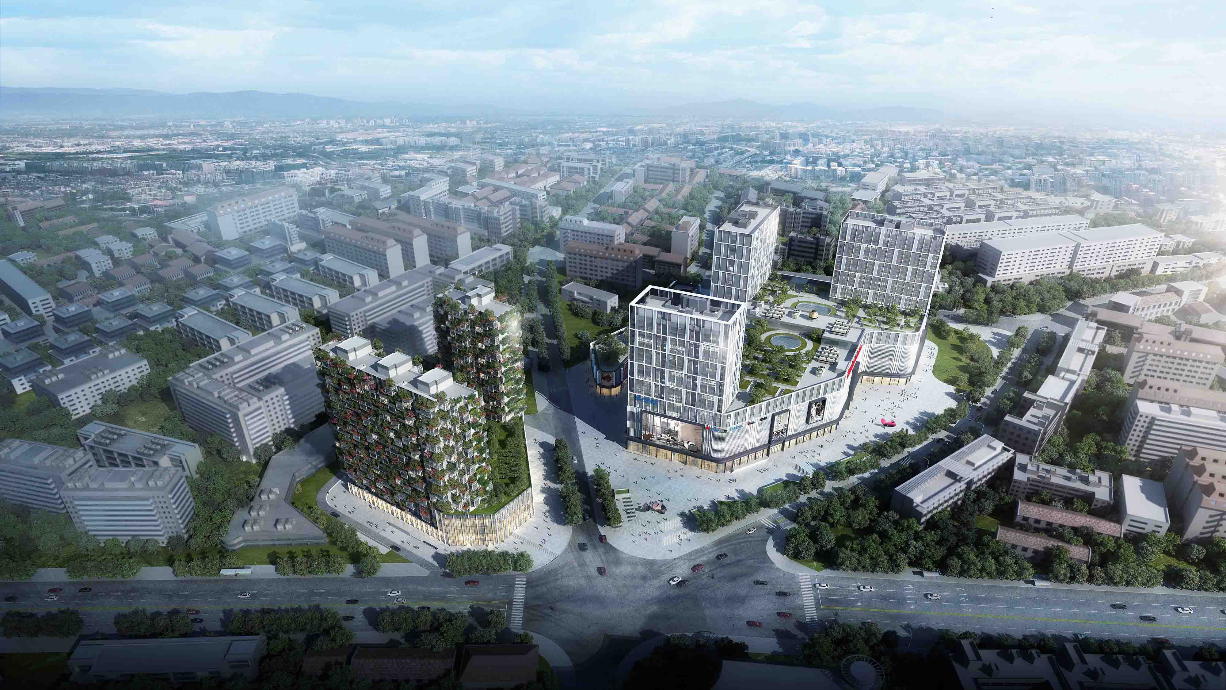 Easyhome Huanggang Vertical Forest City Complex | Stefano Boeri Architetti