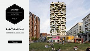 Trudo Vertical Forest finalista a Architizer A+Awards