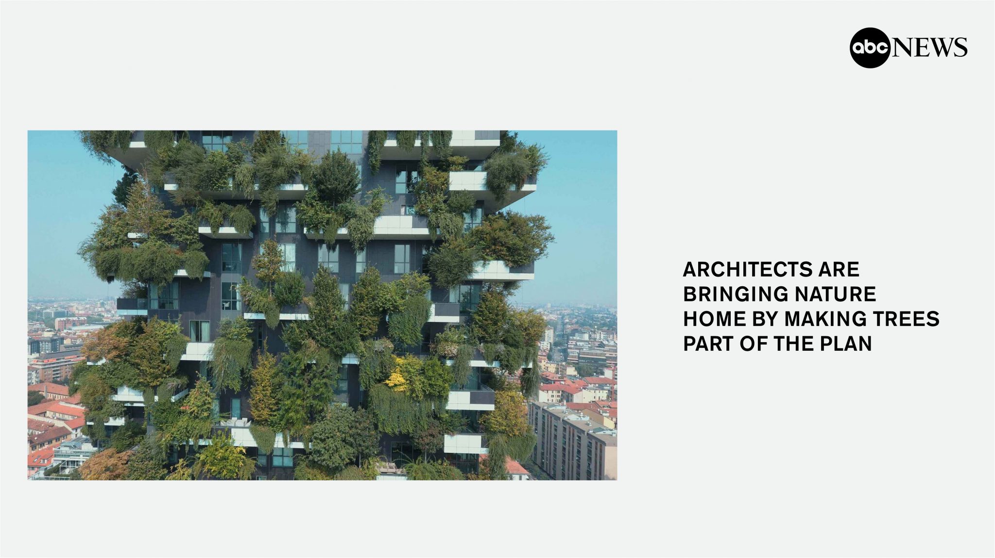 Bosco Verticale su abc news