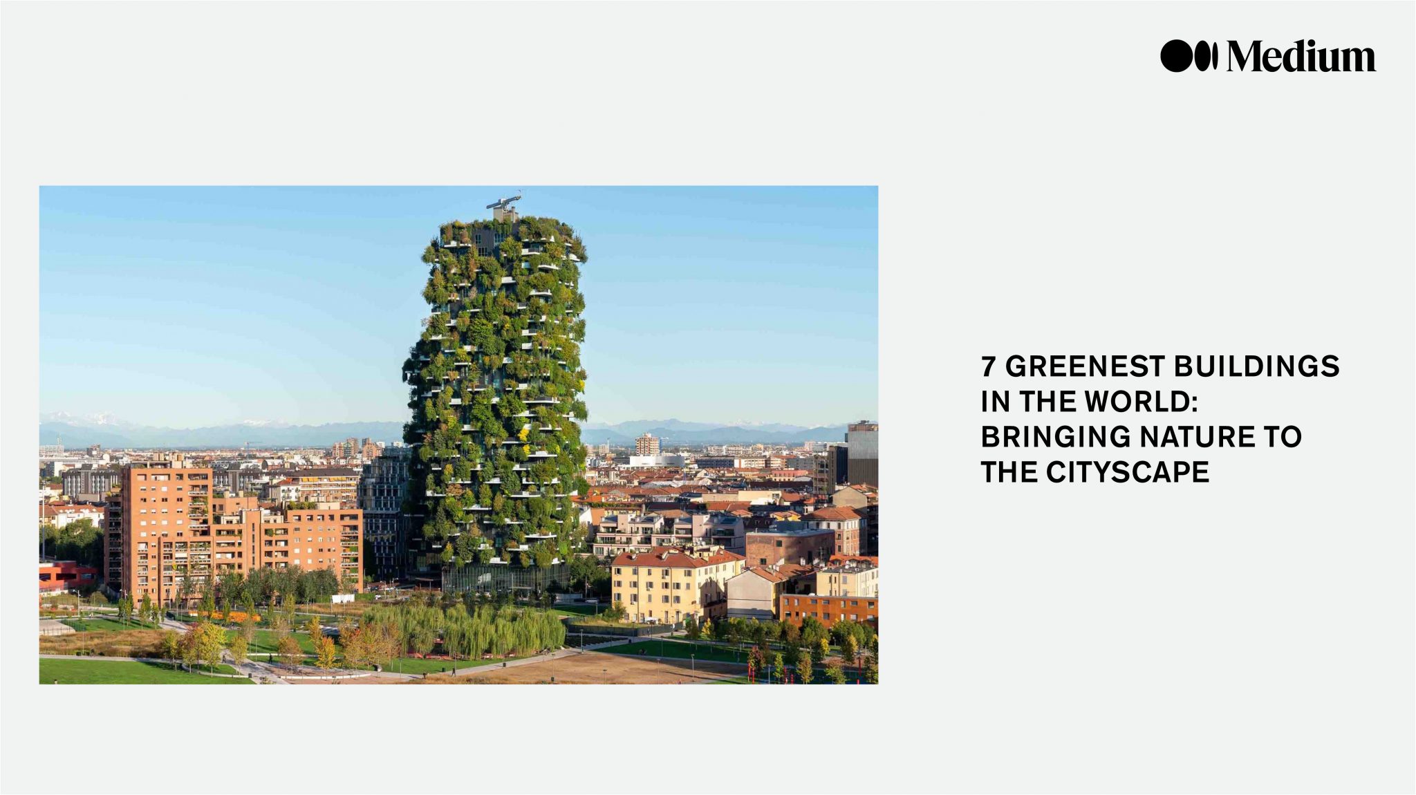 Bosco Verticale su Medium