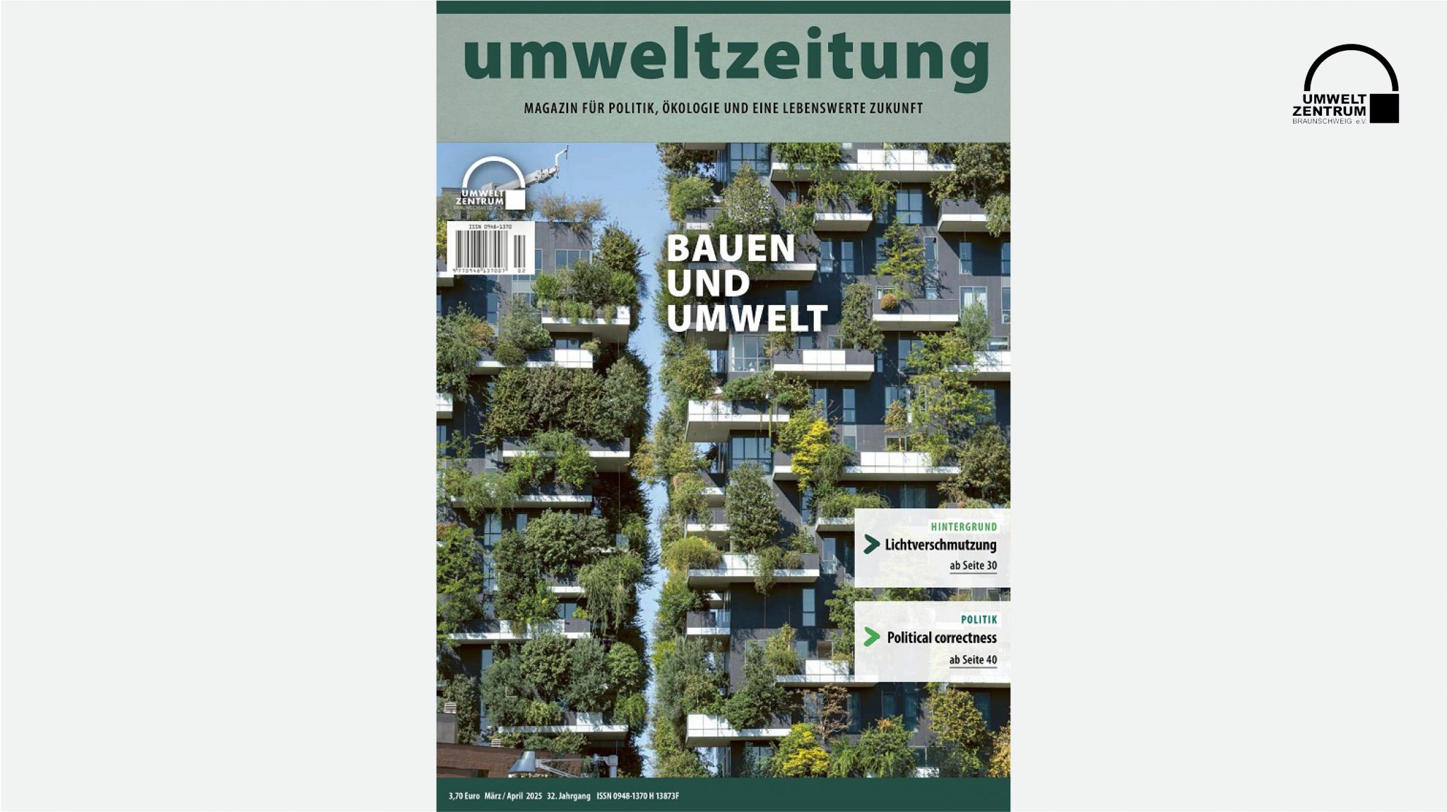 Bosco Verticale su Umweltzeitung