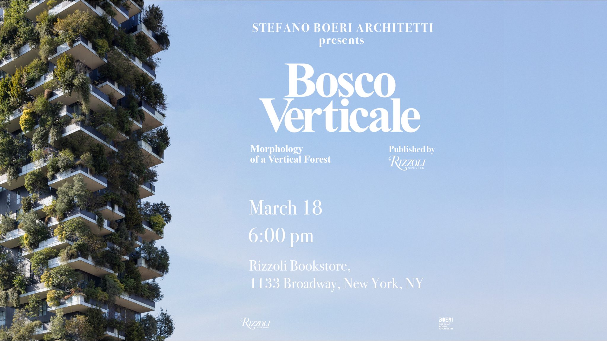 Presentazione Bosco Verticale a New York